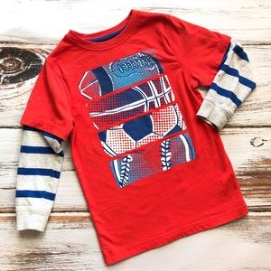 NWOT J. Khaki Long Sleeve Baseball T-shirt 5